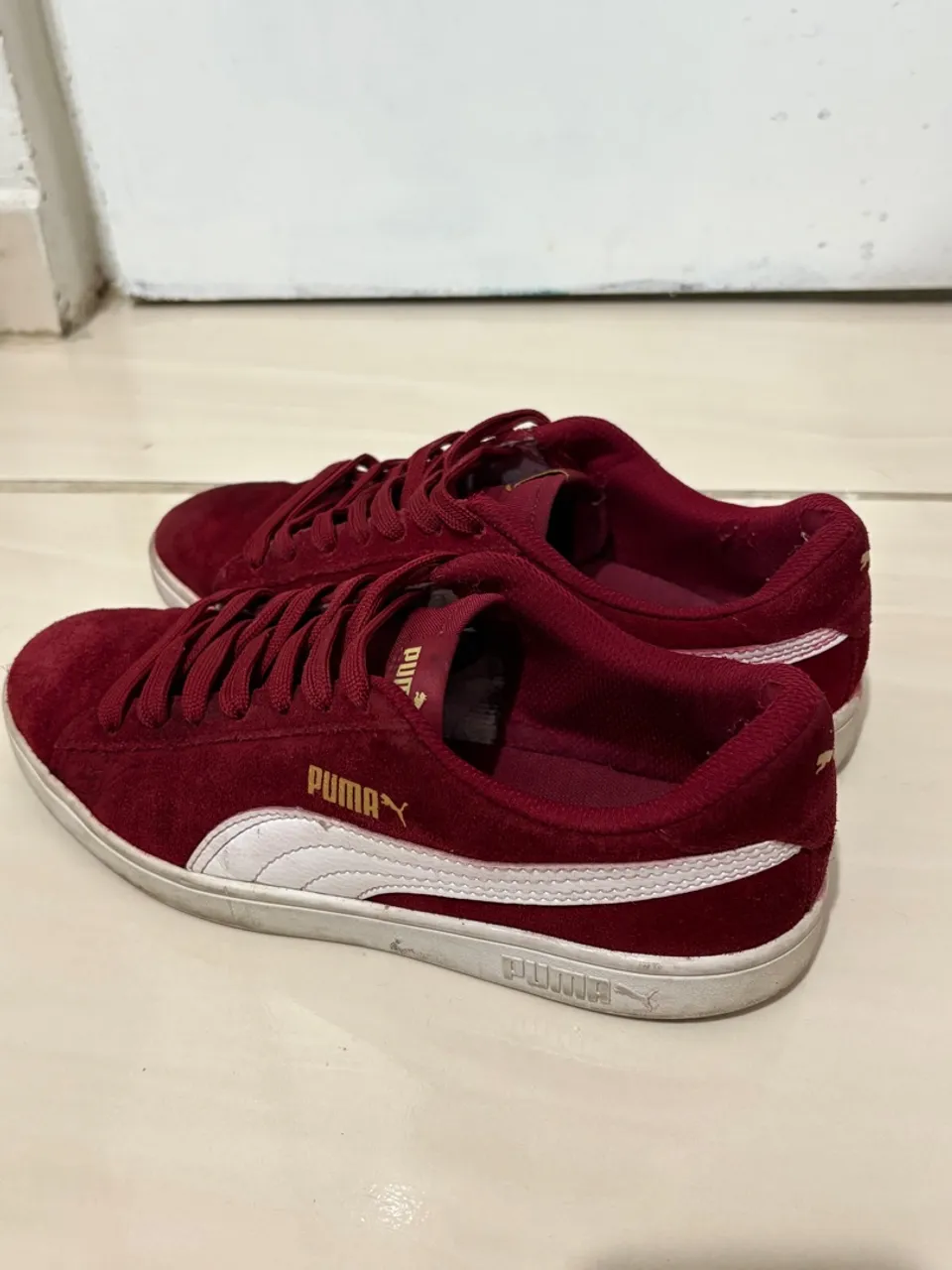 Tênis Puma Vermelho- Usado