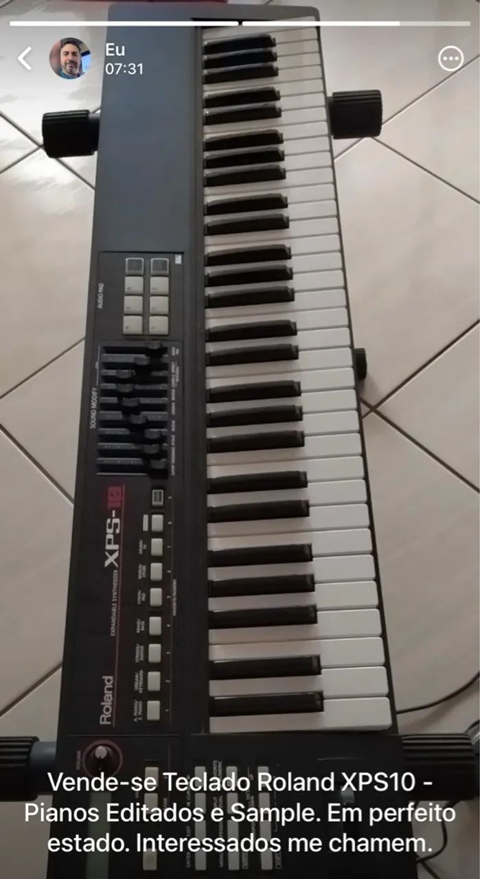 TECLADO ROLAND XPS10 