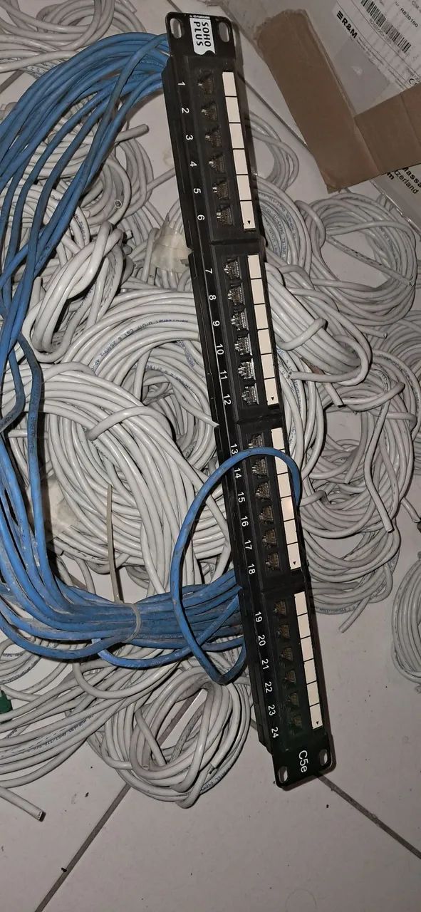 Cabos, patch cord, patch panel, rj45F - Foto 2