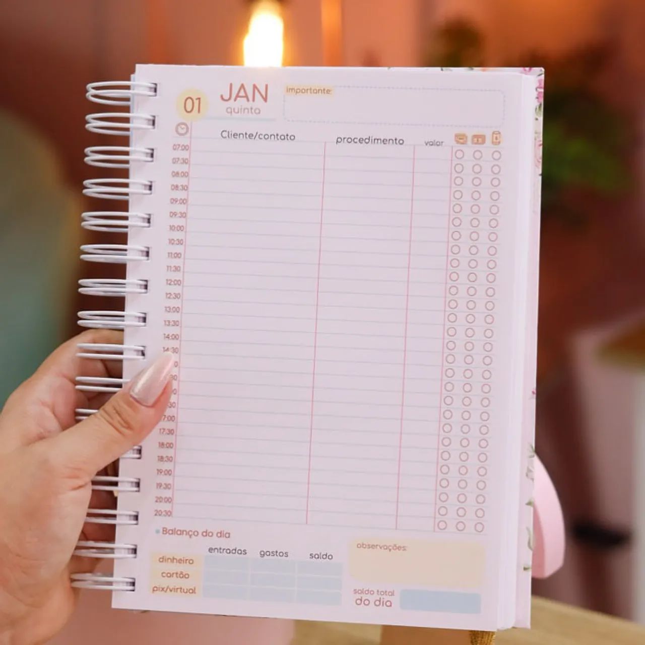 Agenda 2026 personalizada datada 