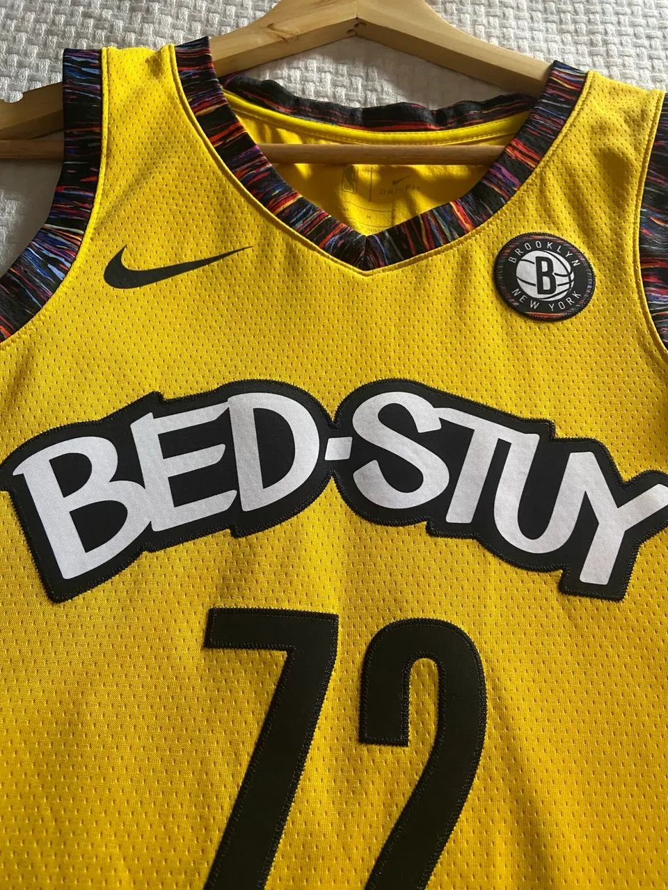 brooklyn nets yellow jersey