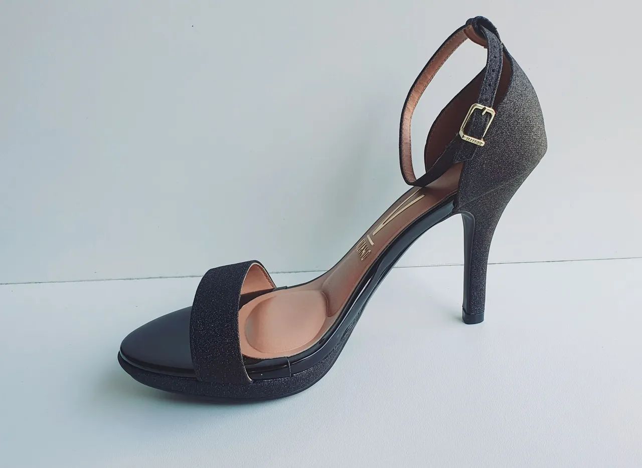 Sandália Vizzano Glitter Salto Fino - Elegância em seus pés! - Foto 2
