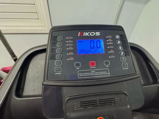Esteira Ergométrica Kikos KS2202i Premium - inclinação | 12 programas | 110V | dobrável  - Foto 5