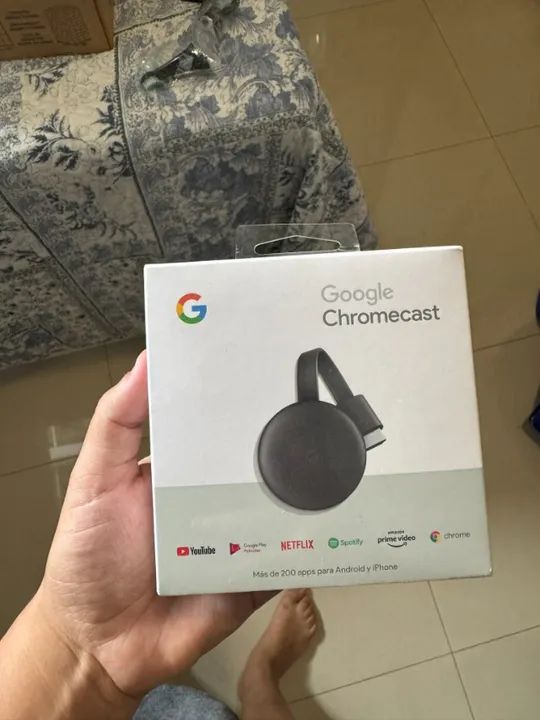 Chromecast 3º Geração LACRADO