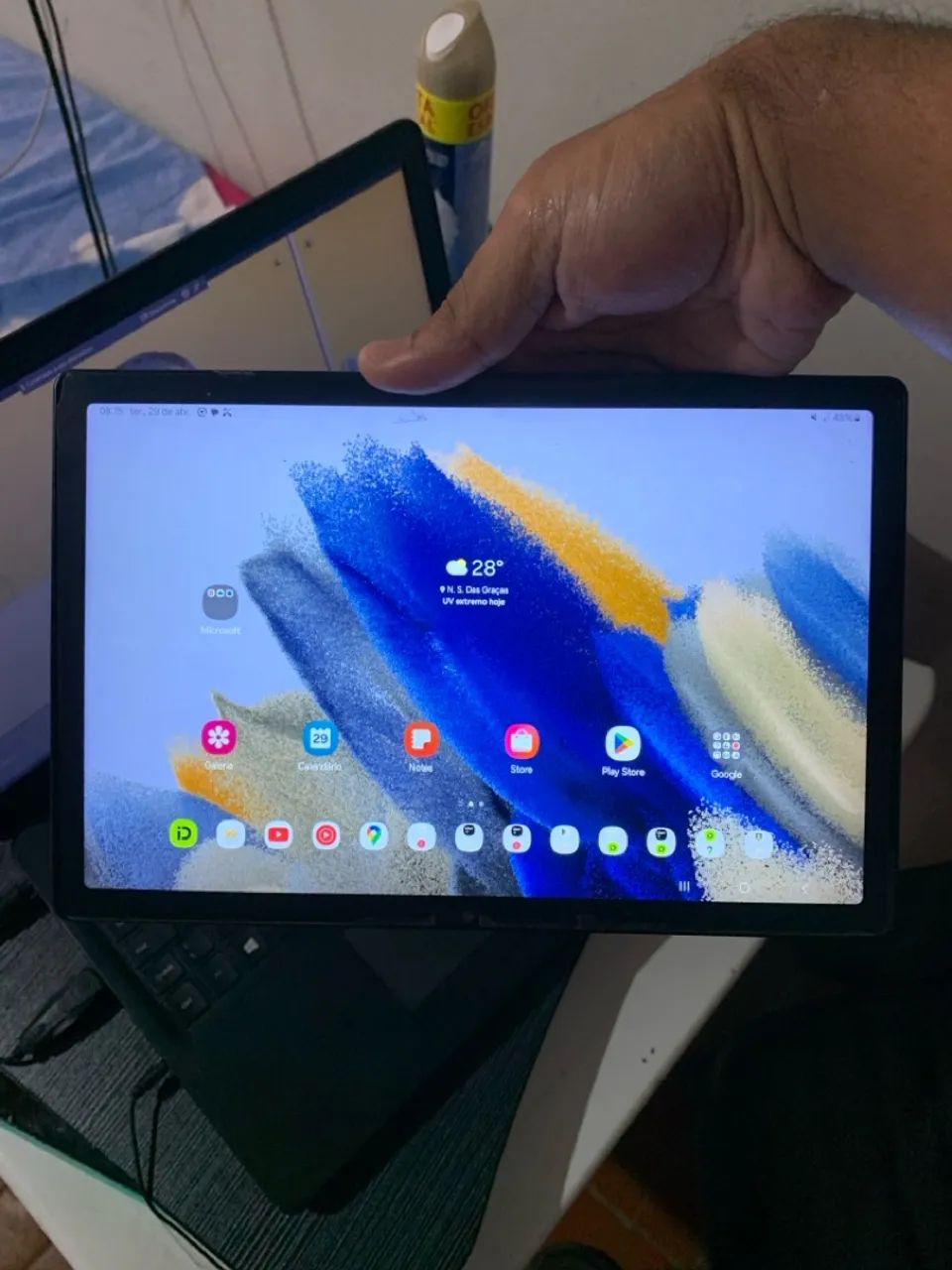 Tablet Samsung a8 pega chip  - Foto 4