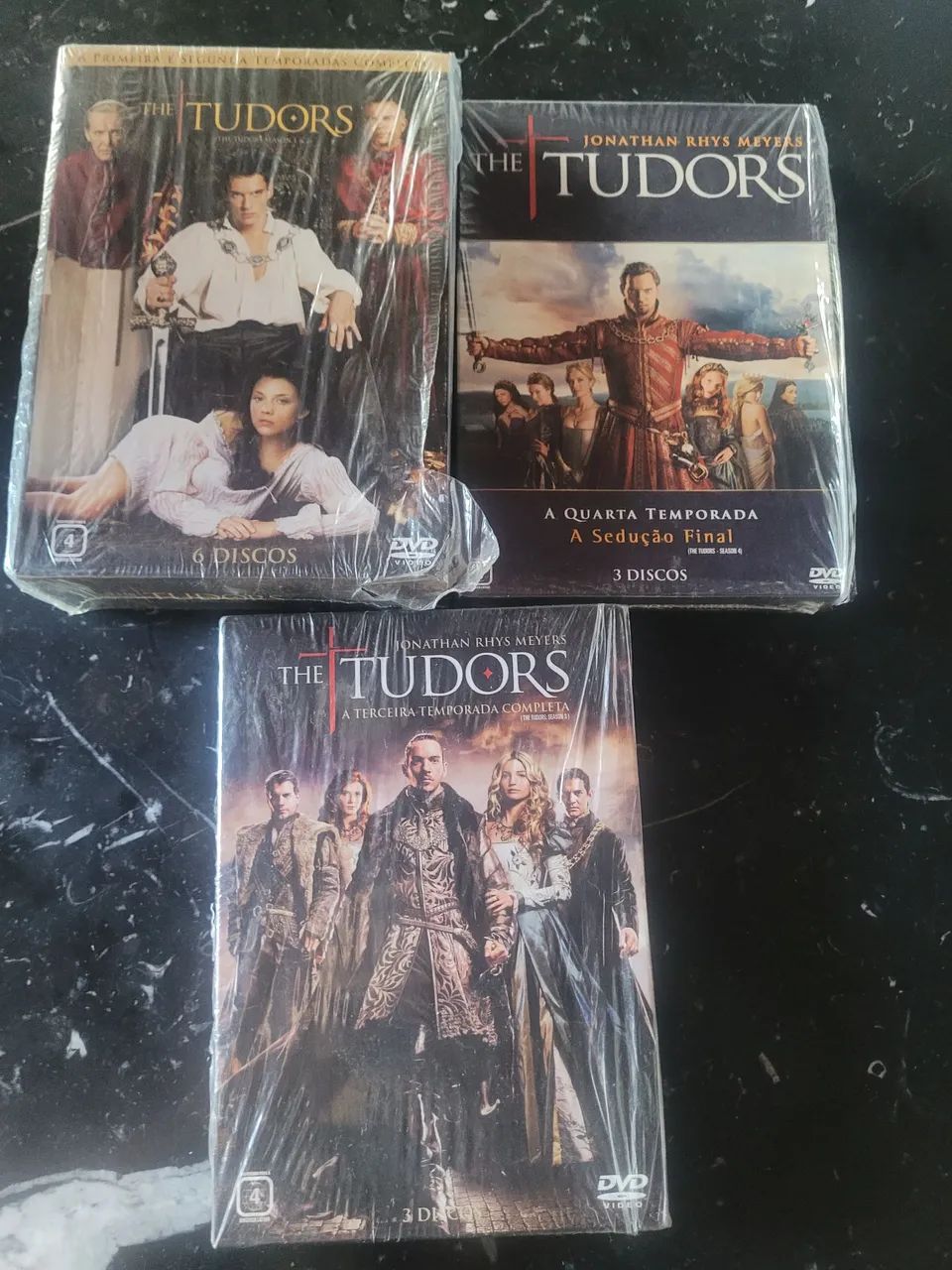 AS 4 TEMPORADAS "THE TUDORS" DVD