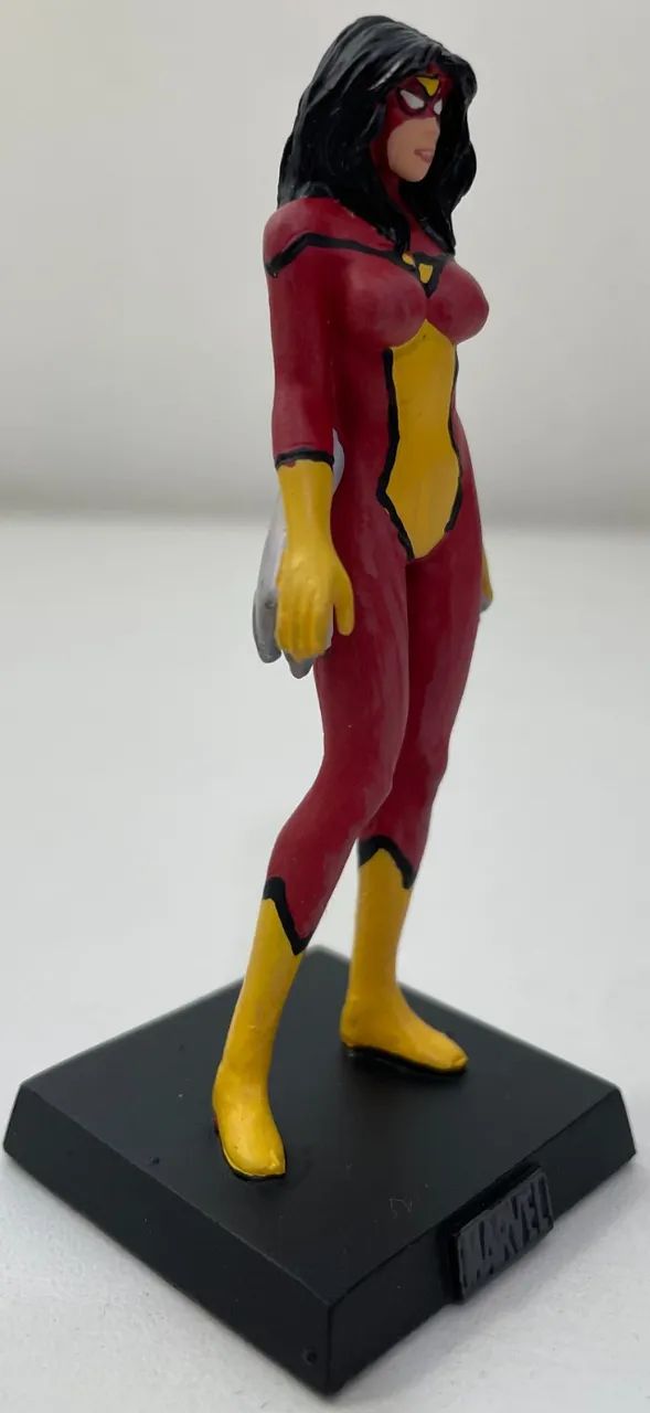MULHER ARANHA. MINIATURA MARVEL EAGLEMOSS EDIÇÃO 61 (2014). - Foto 2