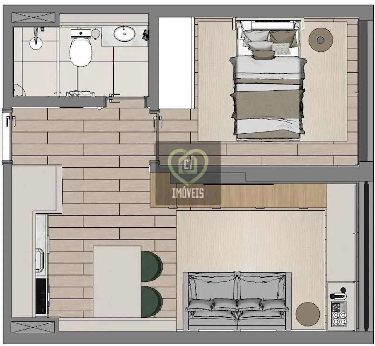 Apartamento para alugar no bairro Perdizes - São Paulo/SP, Zona Oeste - Foto 6