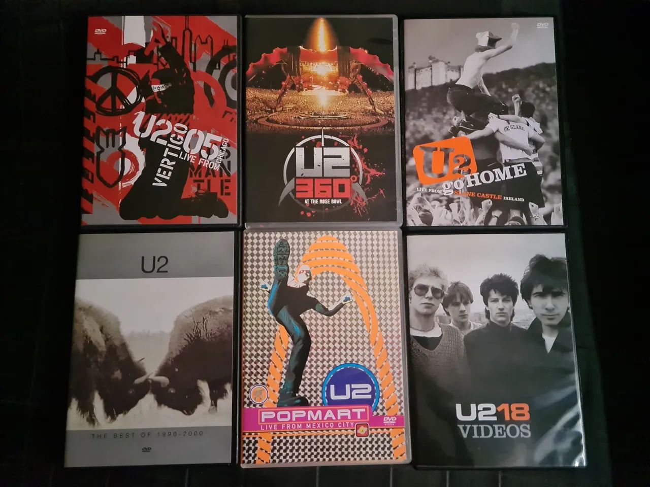 Coleção de DVDs U2
