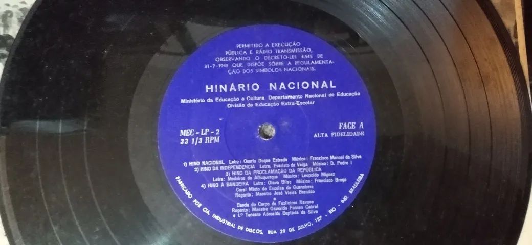 Disco de Vinil Hinário Nacional - Raridade - Foto 3