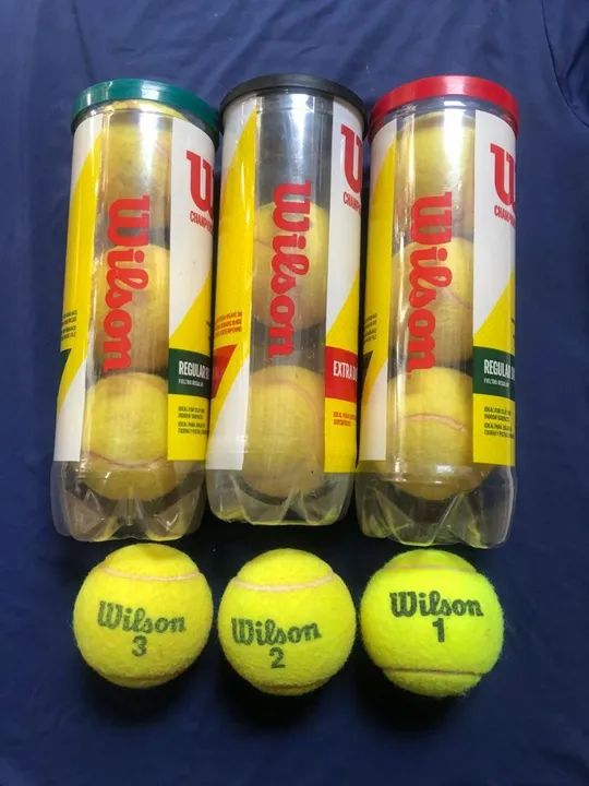 bolas Wilson, com boa pressão!