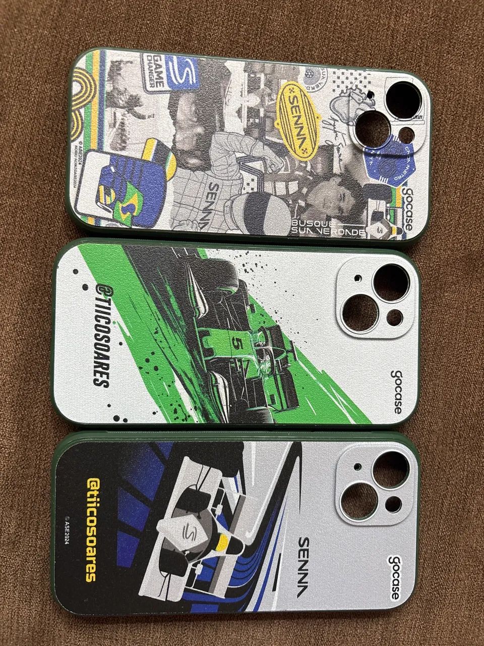 Capa GoCase Senna / F1