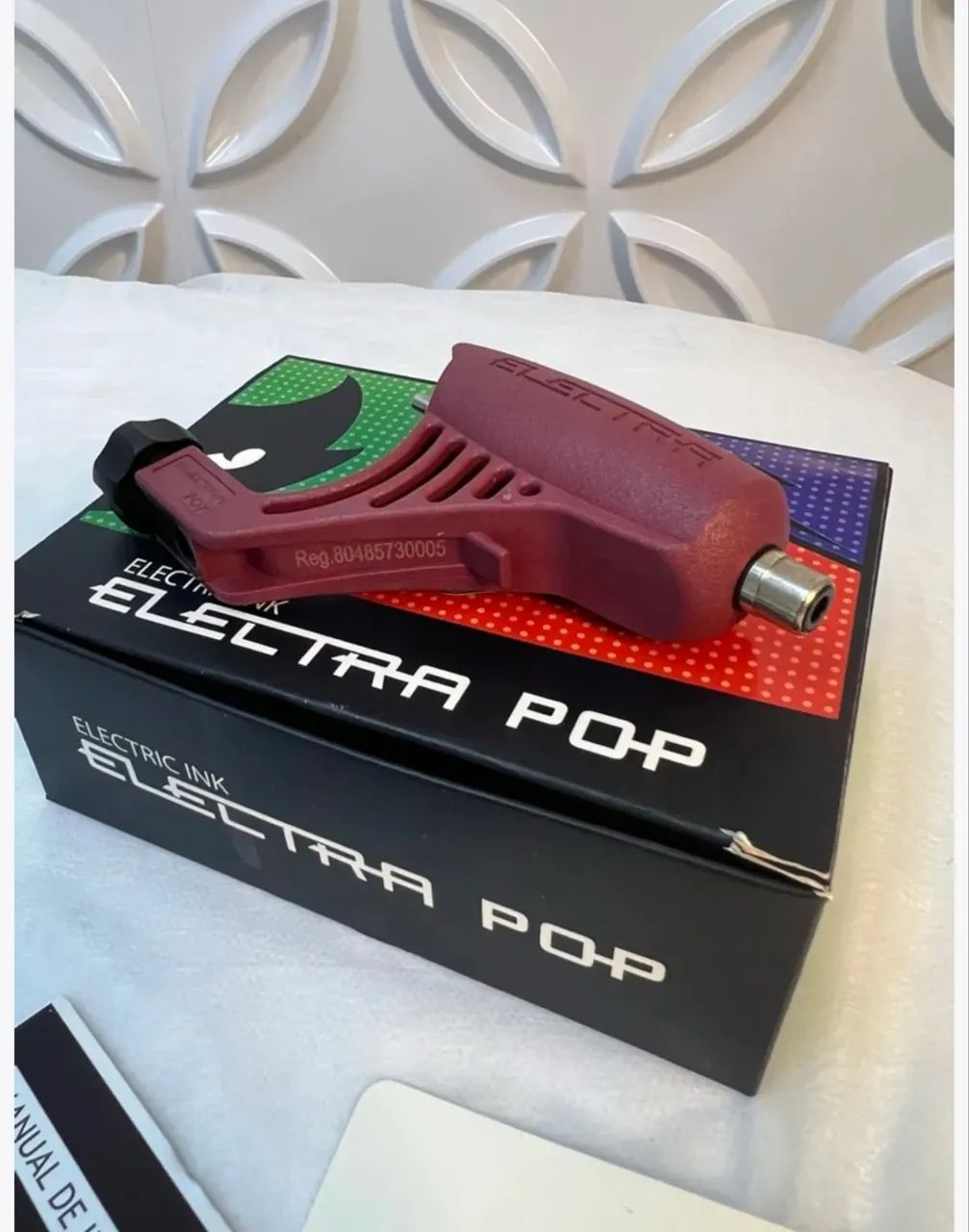 Máquina de tatuagem Electra pop Electric Ink impecável  - Foto 2