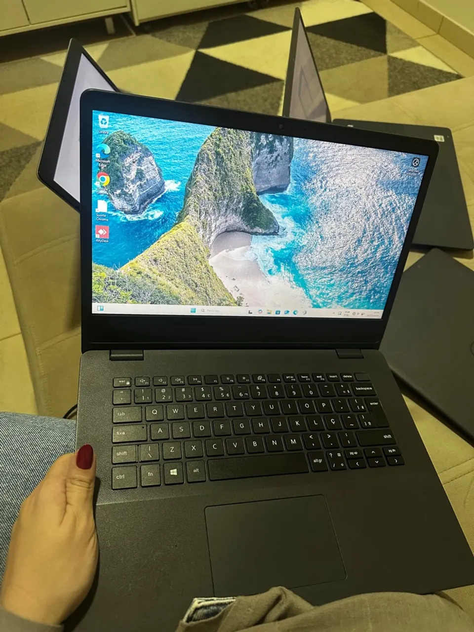 Notebook Preto - Tela Grande