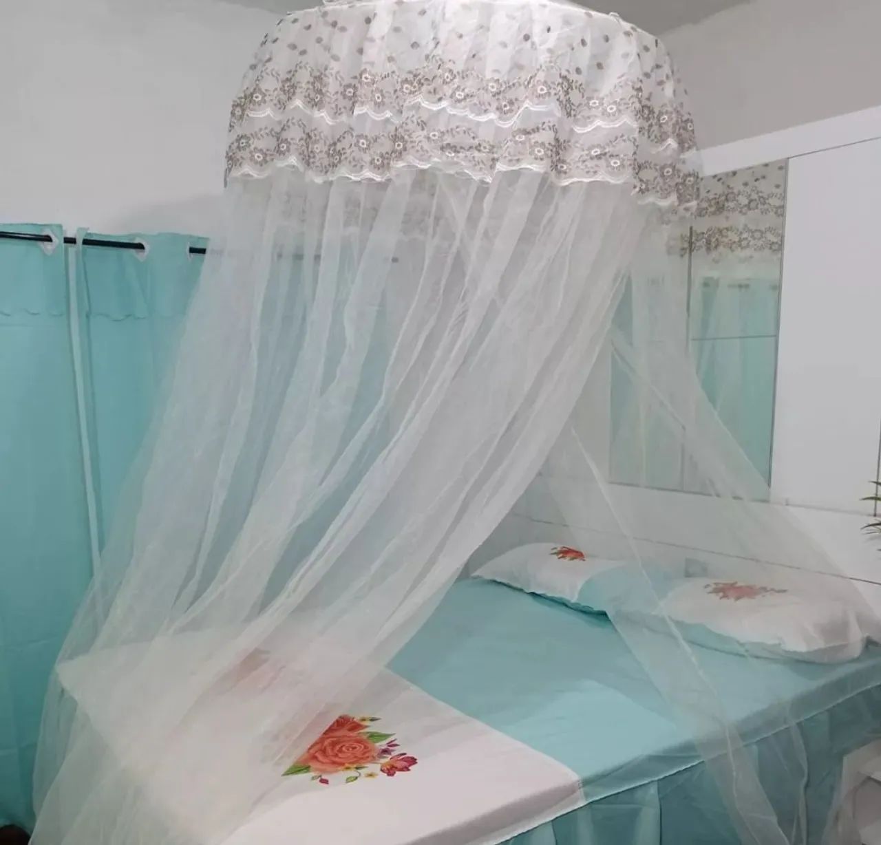 Mosquiteiro de Cama Redondo - Novo - Foto 3