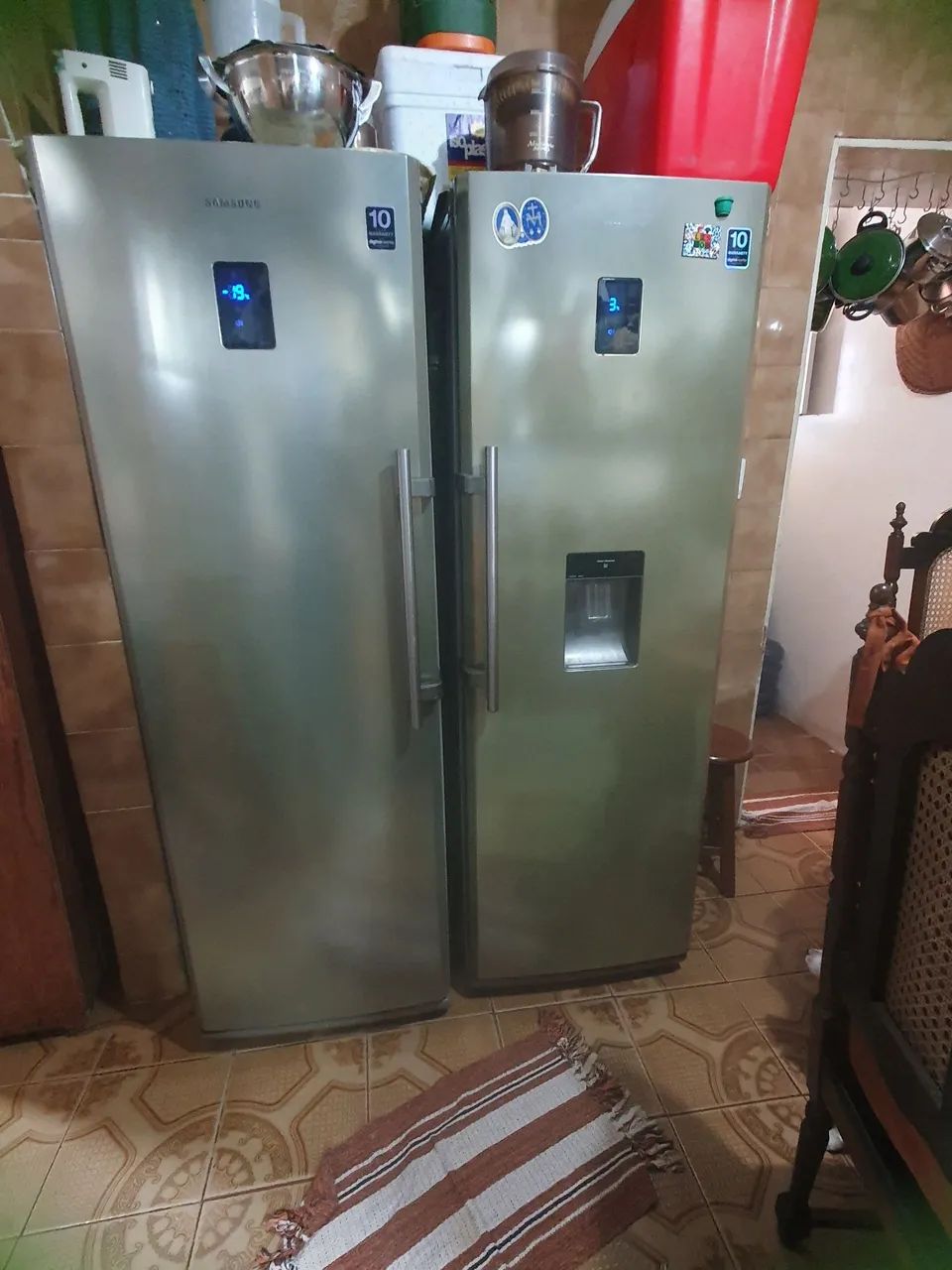  Geladeiras e freezer Samsung inverter 