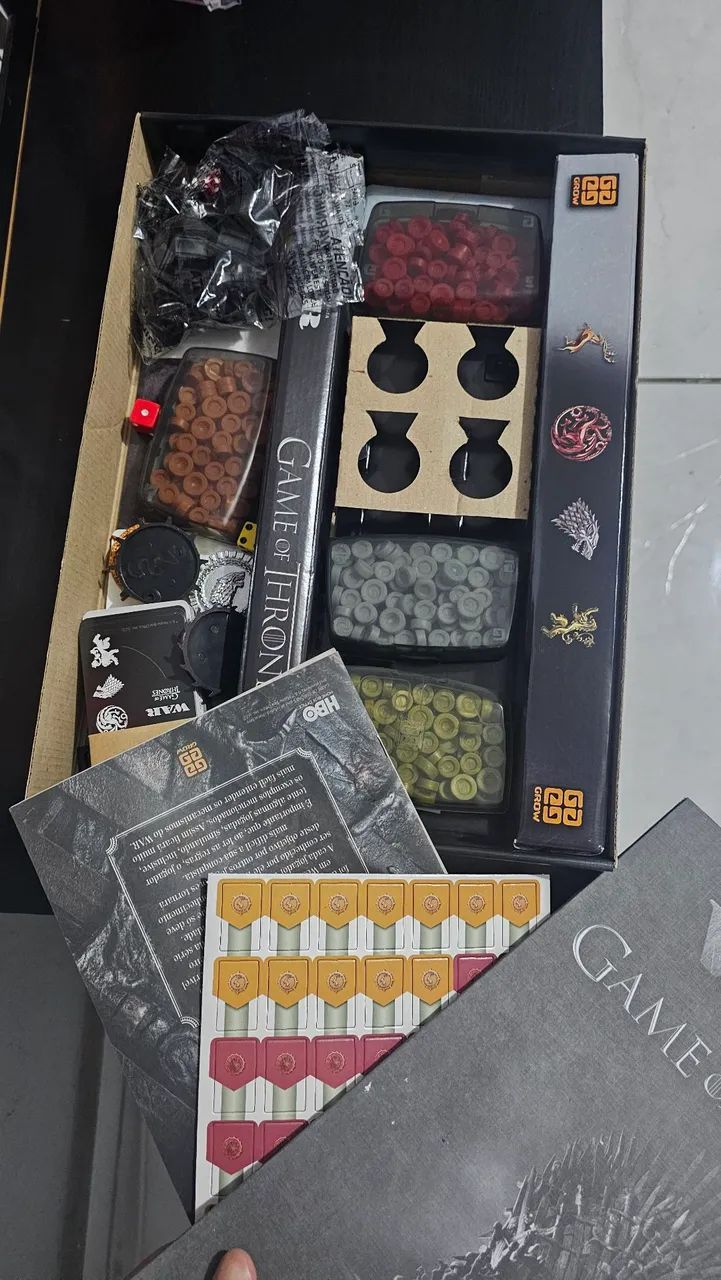 Jogo de tabuleiro l, War do games of thrones - Foto 3