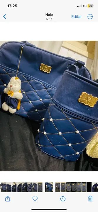 Kit de bolsas maternidade 