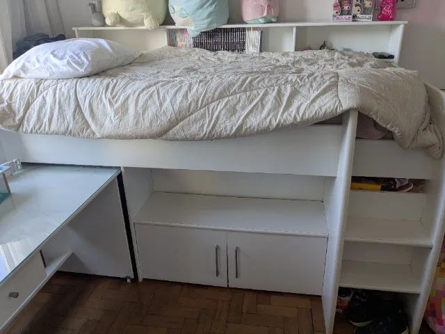 Cama com escrivanhinha - Foto 2