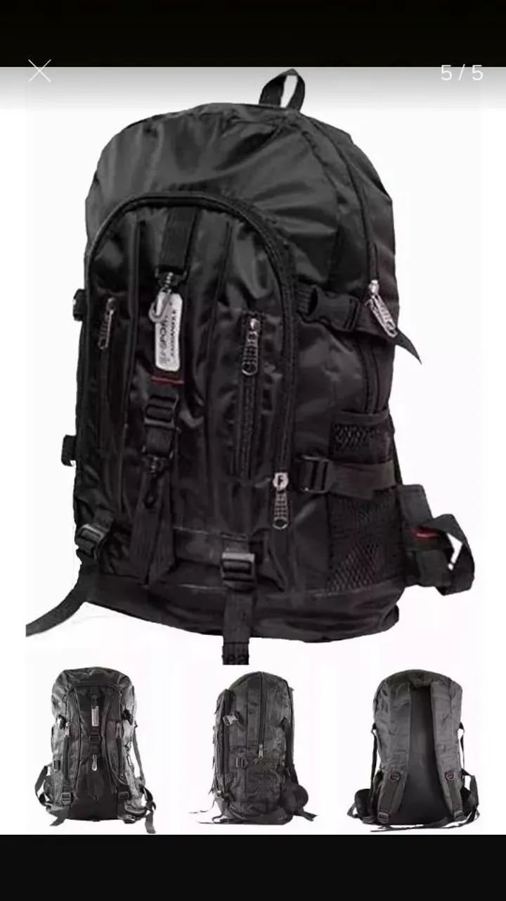 Mochila Semi Impermeável Motociclista 50 Litros  - Foto 4