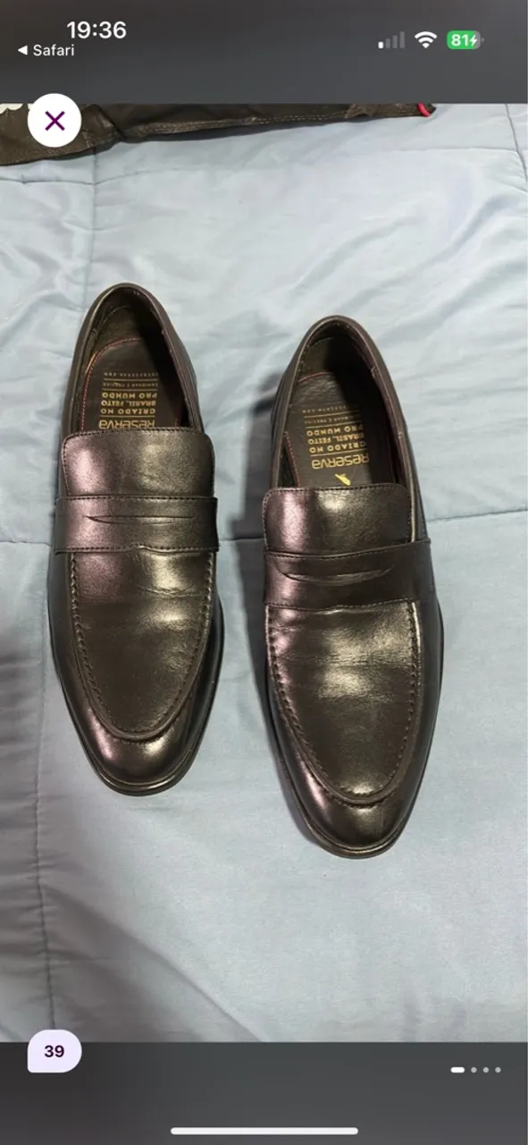 Sapatos Reserva em Couro - Elegância e Conforto