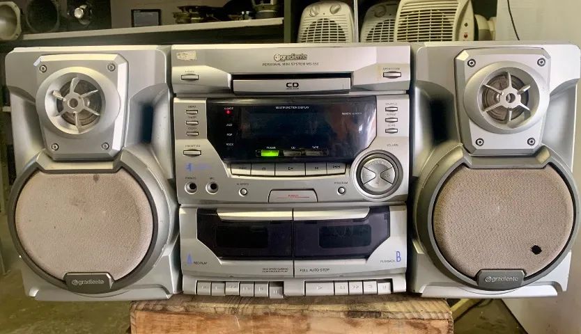 Mini System Gradiente MS 550 década de 90