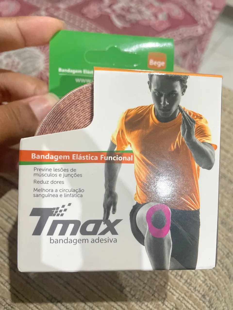 Bandagem Elástica Funcional Tmax - Alívio e Suporte