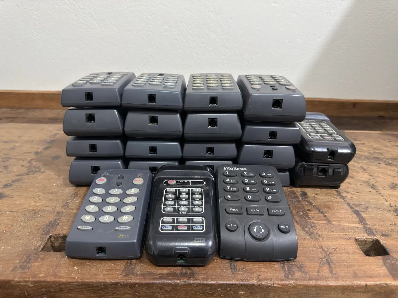 Lote 21 headsets para call center/telemarketing - ZDX e outros - Foto 4