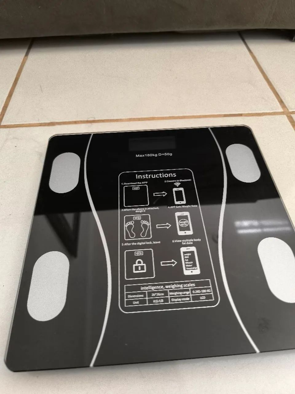 Balança de Bioempedancia 