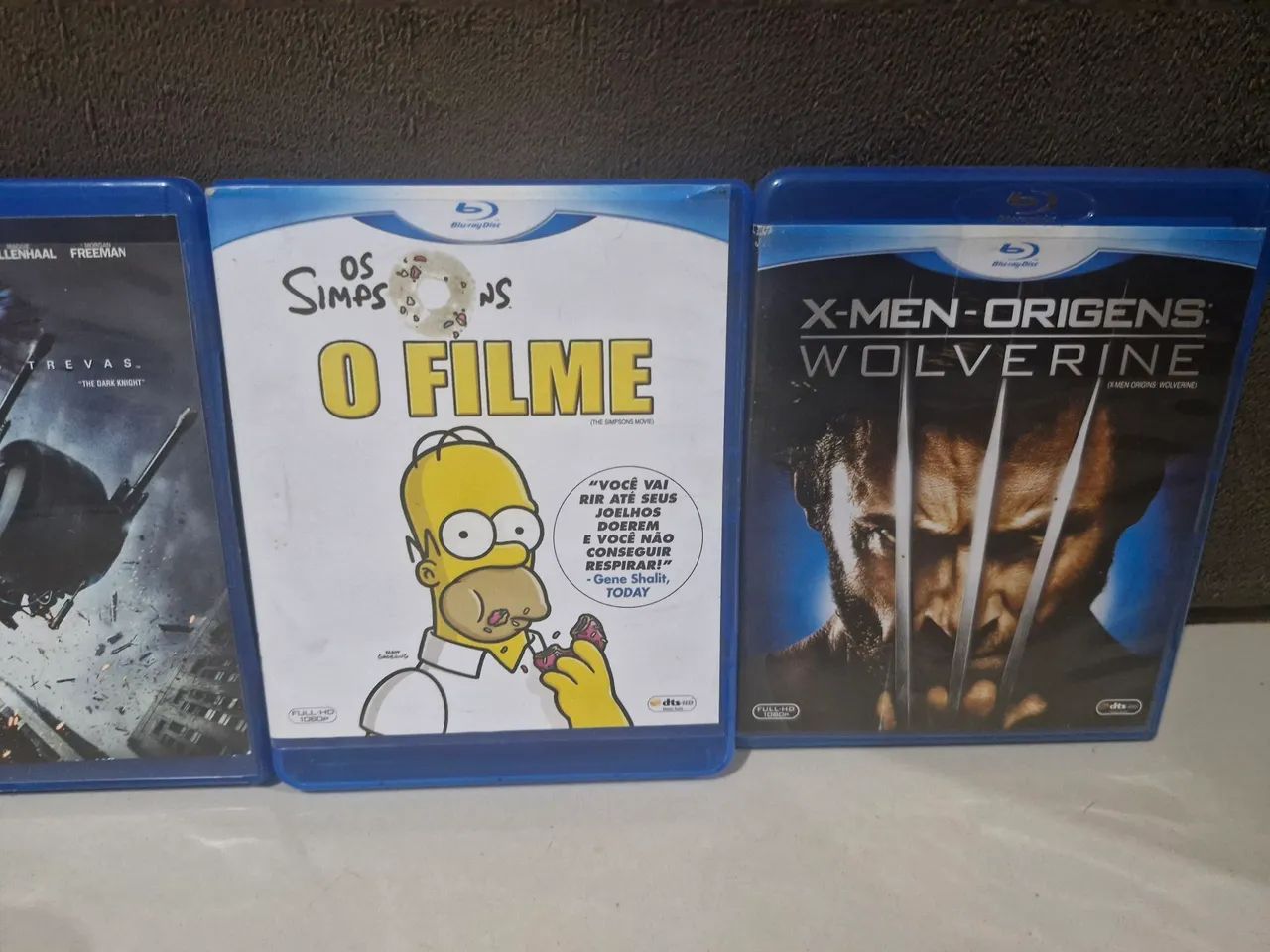 Coleção de Blu-Ray: 300, Batman, Simpsons e Wolverine - Foto 3