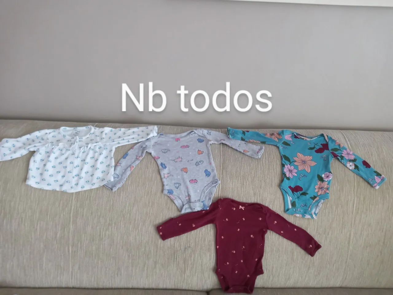 Lote de Roupas de Bebê Carter's - Nb, 3m, 3-6m - Foto 5