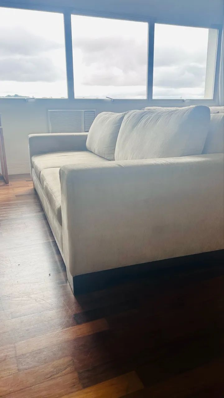 Sofá 3 lugares confortável em ótimo estado ? retirada em São Paulo - Foto 4