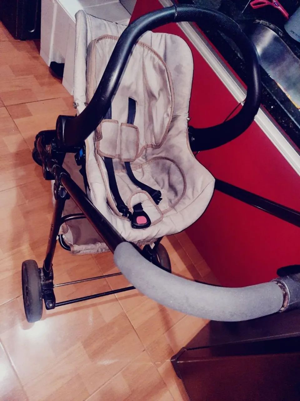 Carrinho de bebê 3 em 1 - Foto 4