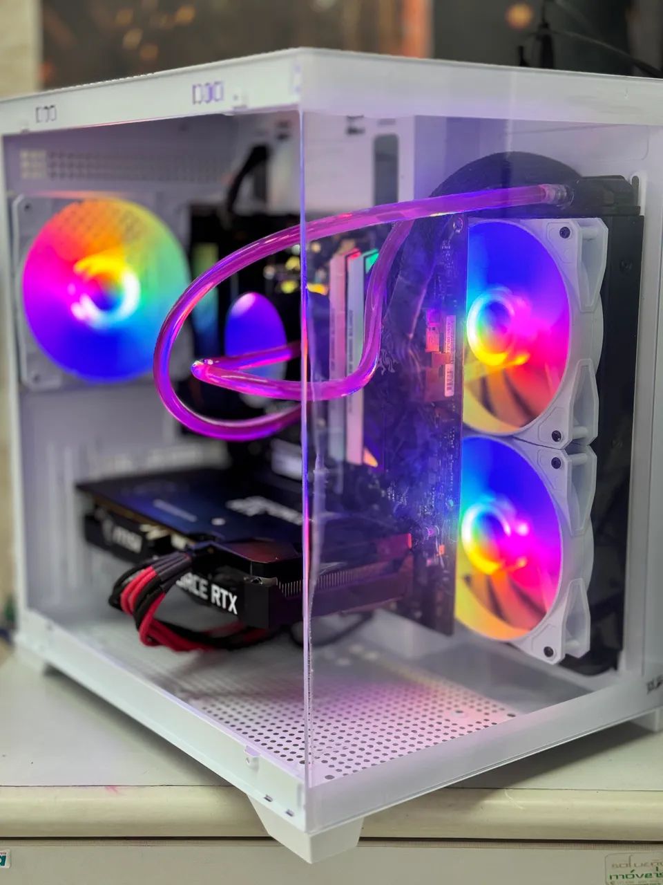 Pc Gamer Ryzen 5700x Roda tudo - Foto 5