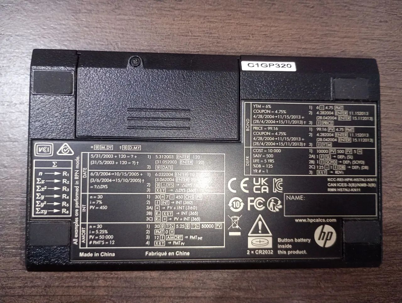 Calculadora HP 12C - Financeira - Foto 3