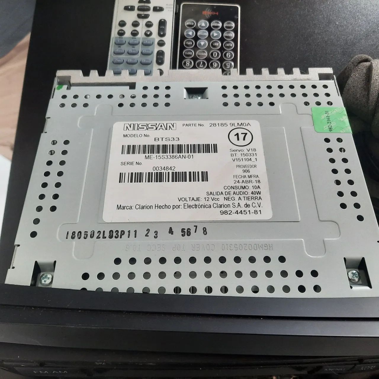Rádio original Nissan March 2019 - Foto 2