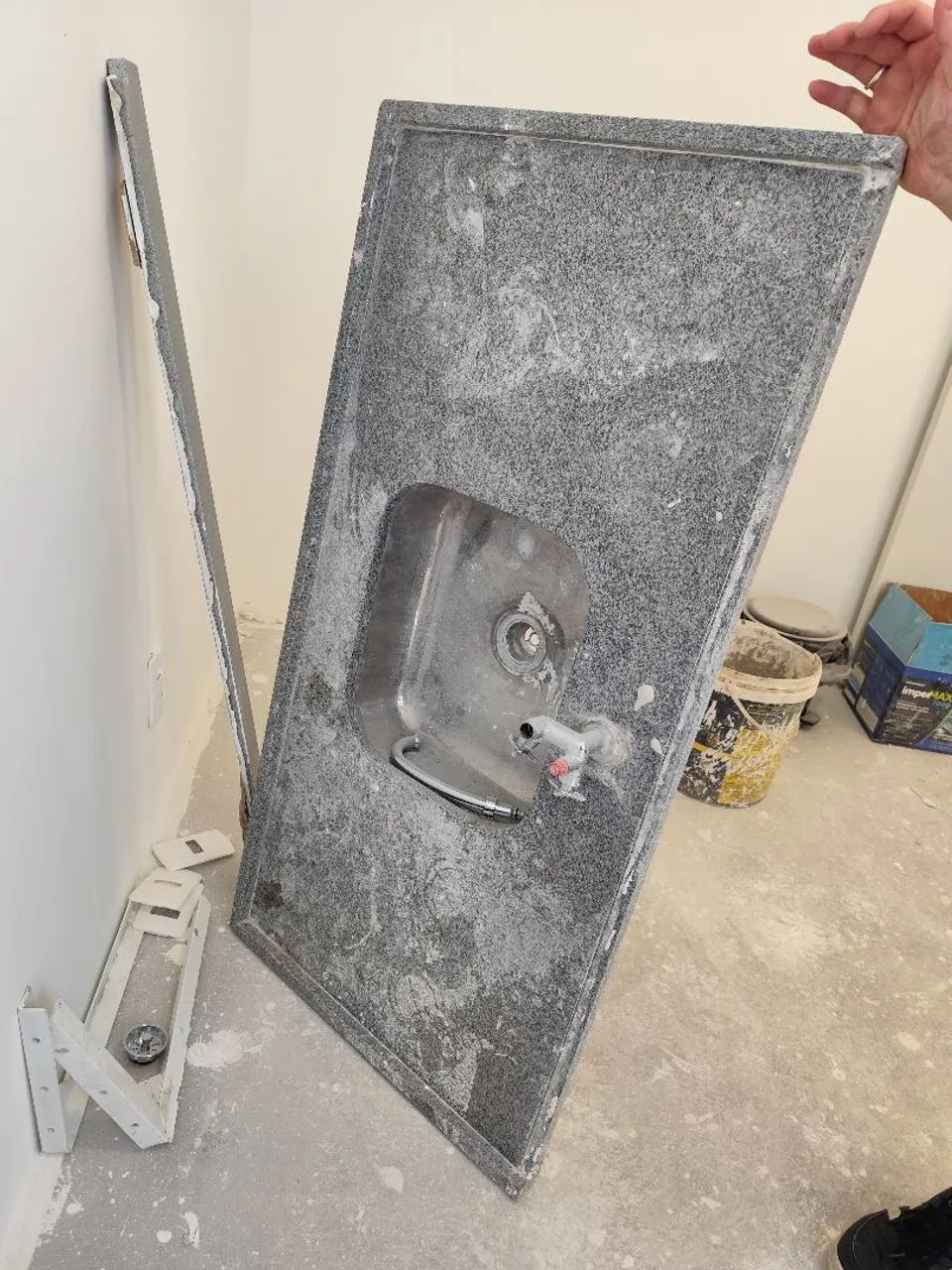 Bancada de granito pia cozinha - Foto 2