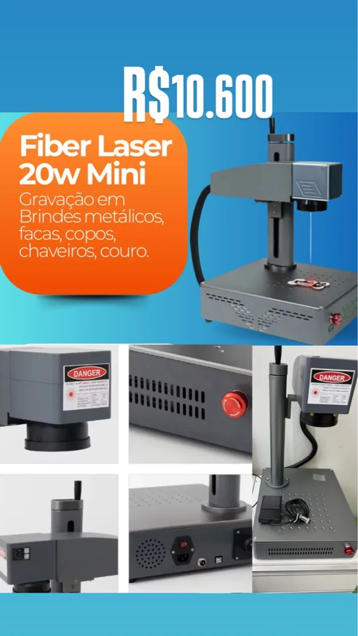 Máquina laser Fiber 20w