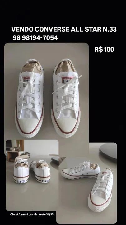 Tenis vizzano clearance branco (T nis clearance da vizzano)