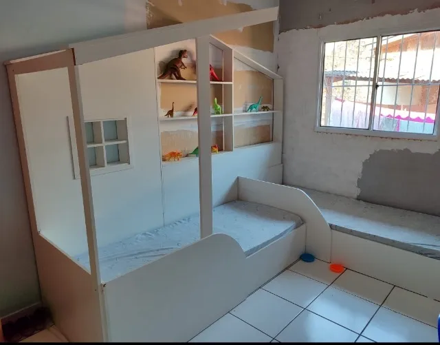 Cama infantil dupla