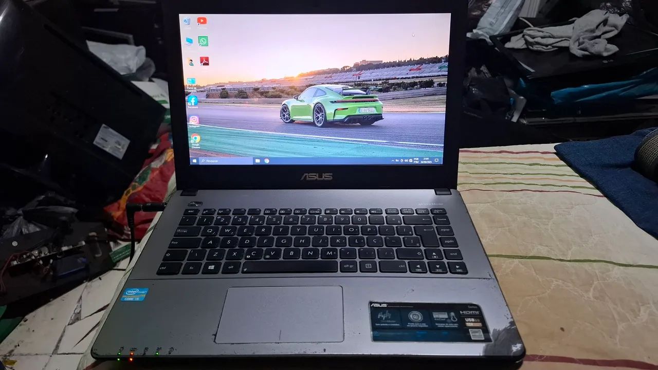 Notebook Asus X450C, com Core i5-3317U 10gb ram, ssd