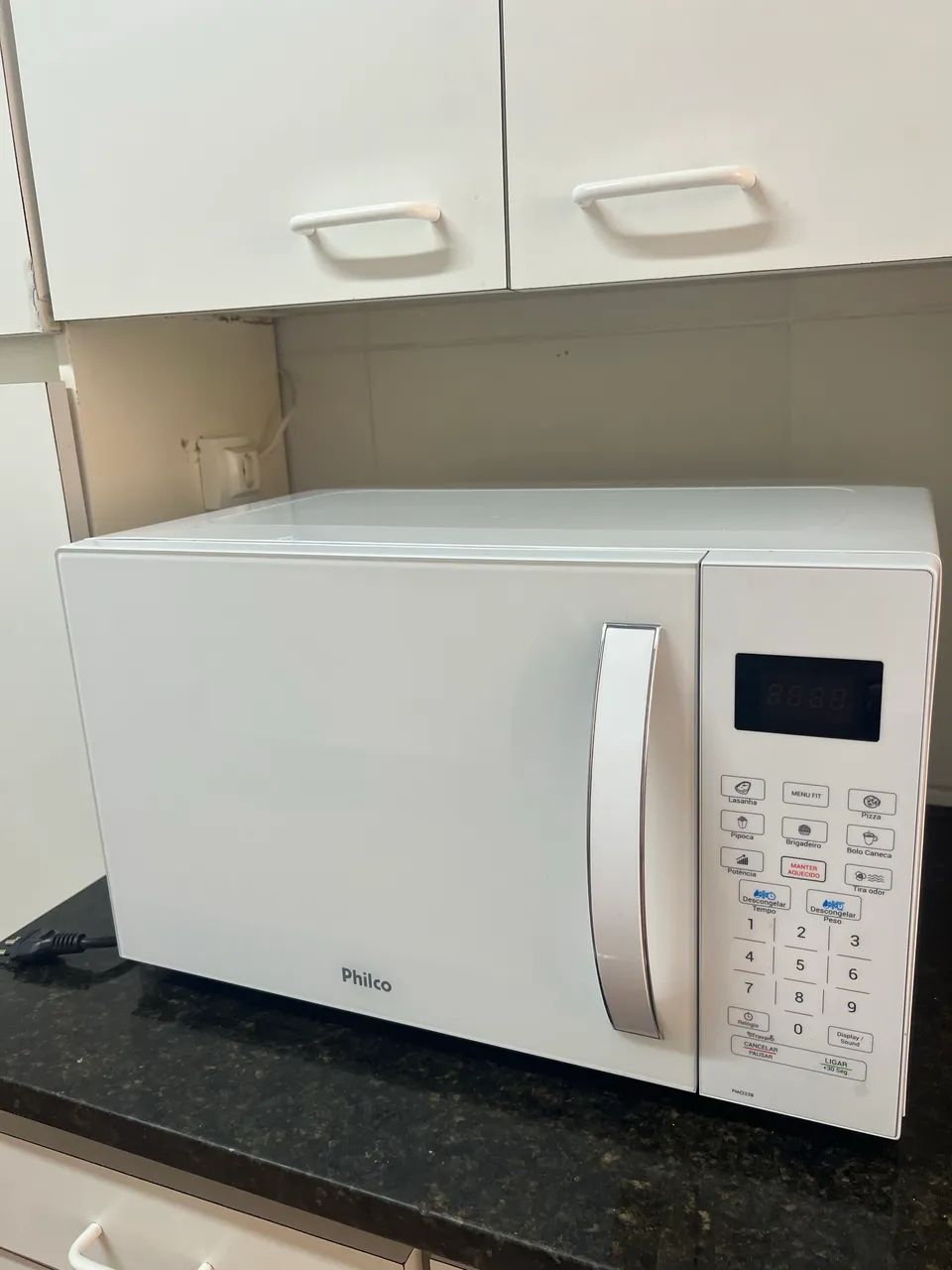 Micro-ondas Philco 32 Litros 120V Branco - Perfeito Estado - Foto 6