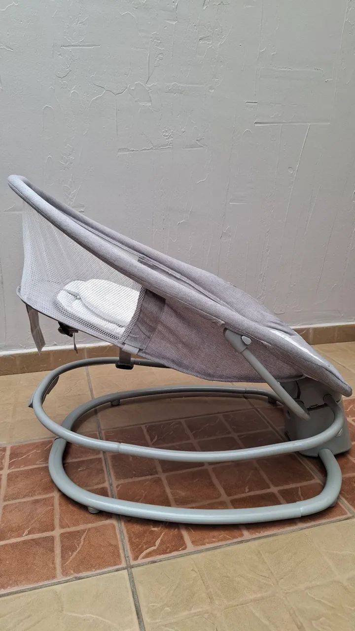 Cadeira Techno Deluxe 4 Em 1 Cinza claro mastela - Foto 5