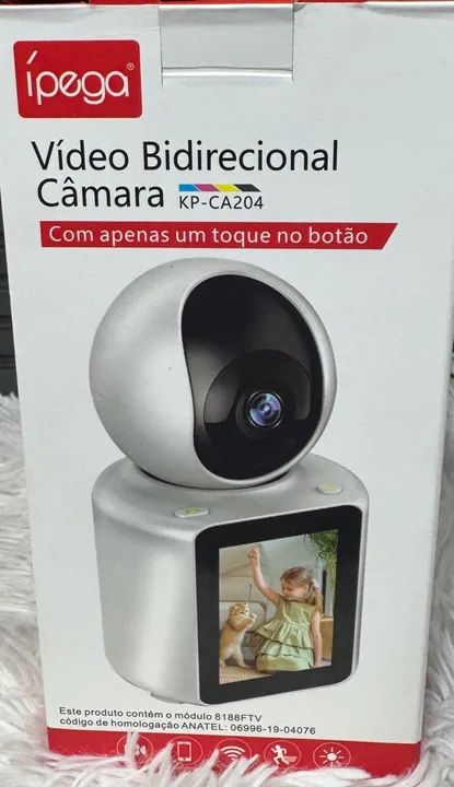 Câmera Ípega kP-CA204 baba eletrônica com monitor  - Foto 2