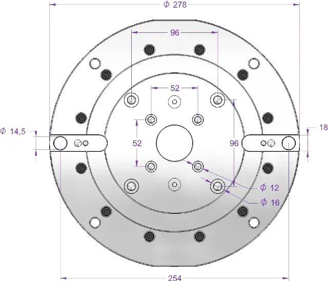 MORSA PNEUMATICA AUTOCENTRANTE DE PRECISÃO  - Foto 2