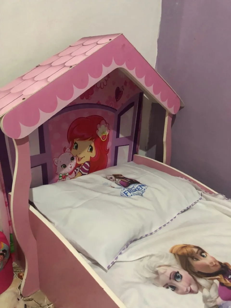 Cama Infantil Casinha Princesas