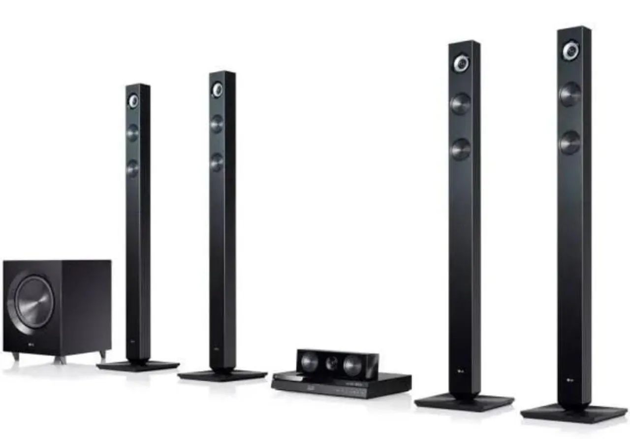 Home theater LG 3D com blu-ray " semi novo - Foto 4