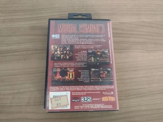 Mortal Kombat 3 Original Para Mega Drive - Foto 6
