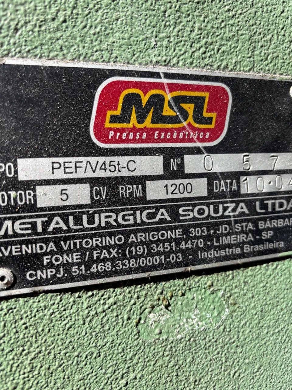 Prensa freio fricção 45 Ton  - Foto 4