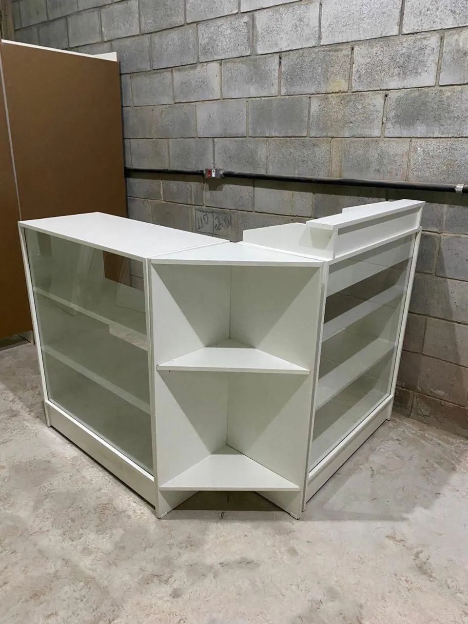 BALCÃO CAIXA FECHADO VITRINE - NOVO - ENTREGA RÁPIDA